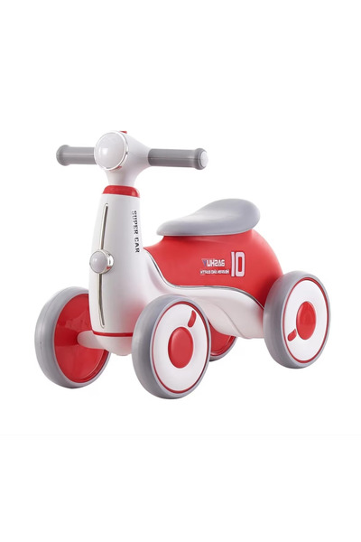 OEM Balance bike, without pedals, with 4 wheels, plastic frame, with music an...