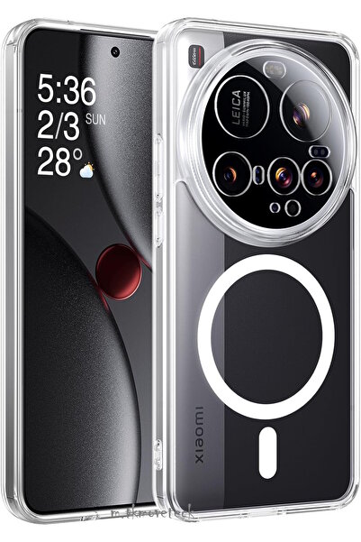 m.tk moveteck Xiaomi Mi 14 Ultra Kılıf Kamera Korumalı Magsafe Şarj Özellikli...