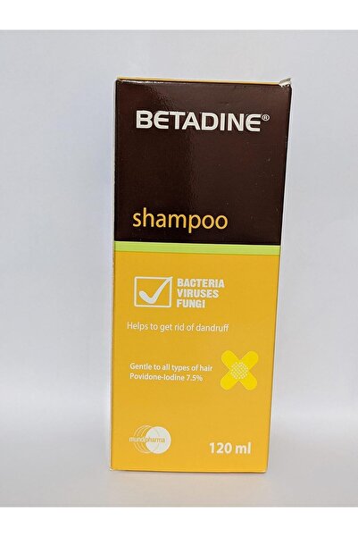 BETADINE Shampoo for All Hairs - 120 ml