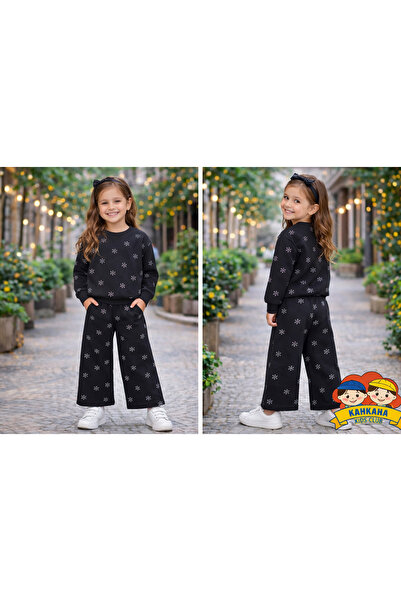 kahkaha kids Κοριτσίστικο Σετ Φόρμας-Φούτερ (Άνω και Κάτω Μέρος)