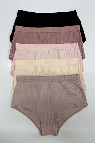 Dominant Women's Ribana High Waist Panties 5 Pack