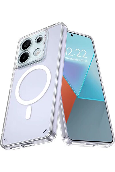 m.tk moveteck Xiaomi Redmi Note 13 Pro 4g Kılıf Kamera Korumalı Magsafe Şarj ...