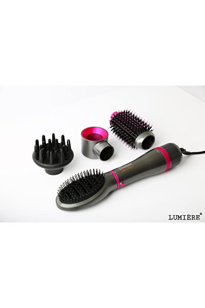 Lumiere 4 in 1 Hair Dryer Silver Bank