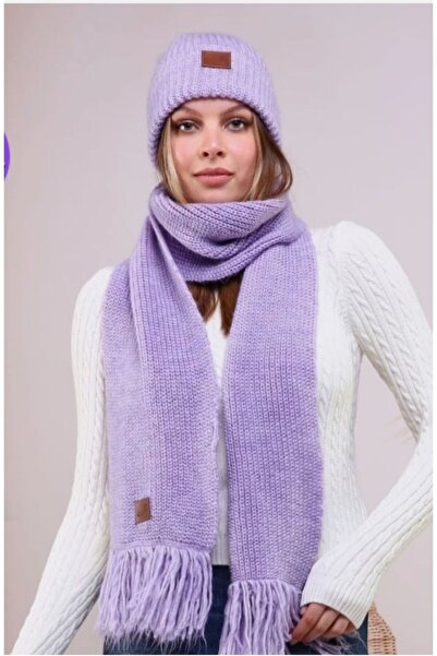 Bohemilo Kadın Lila Atkı