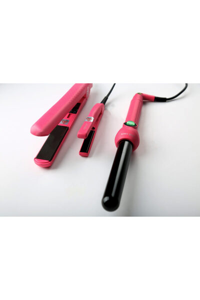 LUMIÈRE Hair Styling Set from Juicy Eber - Hot Pink 25 MM