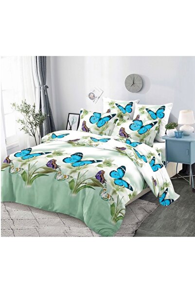 Sky Home Finet Single Bed Linen - 4 Pieces, 140x200 cm, Fitted Sheet