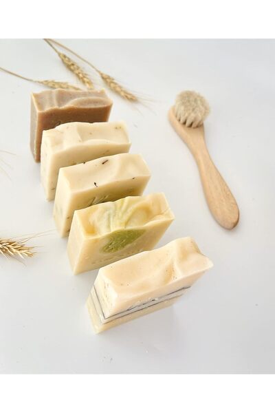 BNSPbiensoap 5’lİ Doğal Sabun Seti –Aloe Vera Shea Butter, Argan, Lavanta Sab...