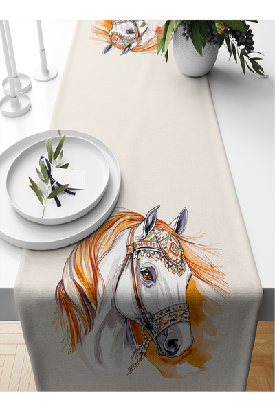 Bertille Home Ramadan Series 140x40 Cm Digital Printed Runner (Ramadan)