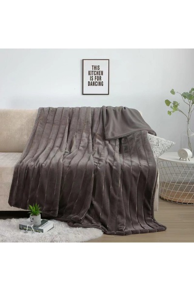 Truva Home Cocolino Fluffy Blanket with Fur - 200x230 cm, Premium Plush Micro...