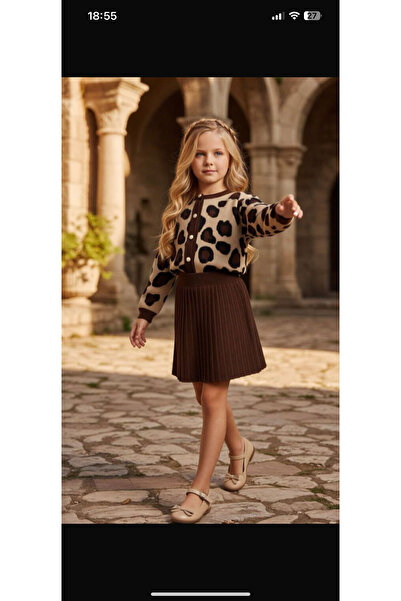 Eybabykids Girl's Knitwear Top and Bottom Set – Stylish Winter Combination