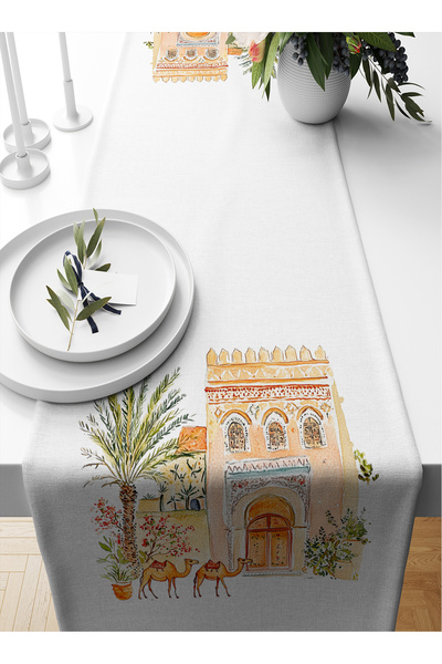 Bertille Home Σειρά Ramadan 140x40 cm Digital Printed Runner (από τη Ραμαζάνι)