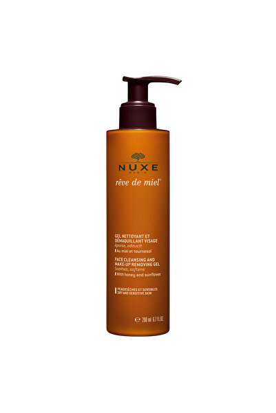 Nuxe , Reve de Miel, Cleansing & Makeup Removing Gel 2-In-1, 200 ml