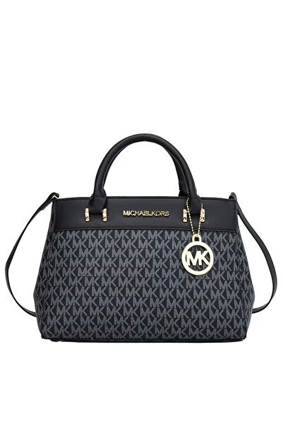 MKscarfs حقيبة كتف مطبوع بسيطة وعصرية مقاس 28*11*20 سم