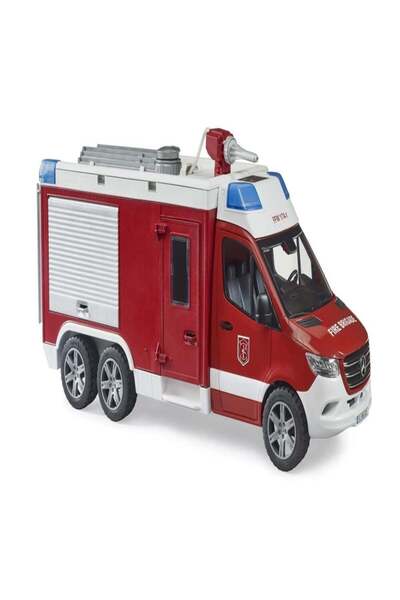 Bruder Mercedes Benz Sprinter Merdivenli İtfaiye Aracı BR02680 Mercedes LİSANSLI ORJİNAL OYUNCAK