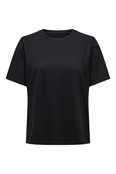 ONLY Γυναικείο μπλουζάκι Onlonly S/s Tee Jrs Noos 15270390-Μαύρο