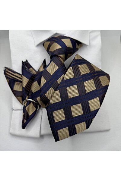 ilayda emir Cravată pentru bărbați cu design premium și eșarfă la guler