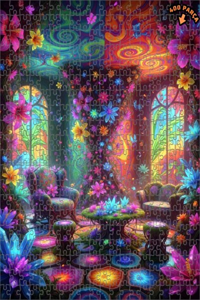 Teona Ahşap لغز خشبي بإطار مزدوج الطبقات بمظهر لوحة زيتية ملونة من سلسلة الحد...