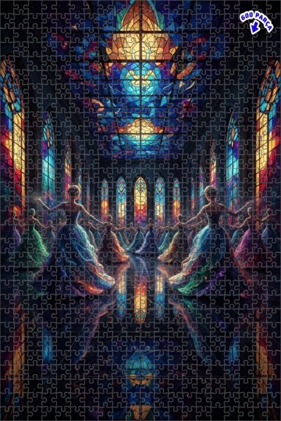 Teona Ahşap لغز خشبي بإطار مزدوج الطبقات من جيرومي جالاكسي باليز 600 قطعة 50x35