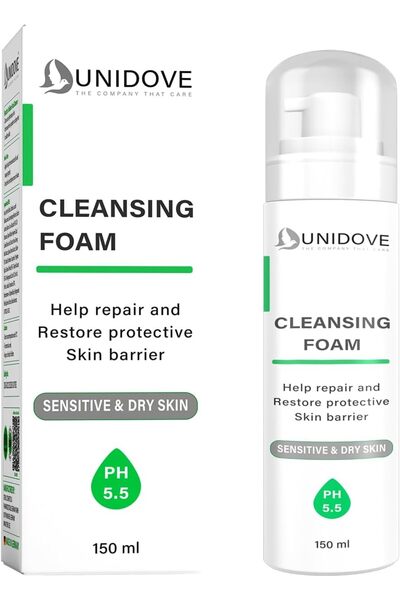 UNIDOVE غسول رغوي للوجه 150 مل