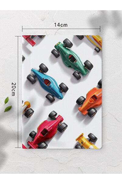 gxe.art Unlined Notebook F2 Car Patterned Notebook Memo Pad Mind and Memory N...