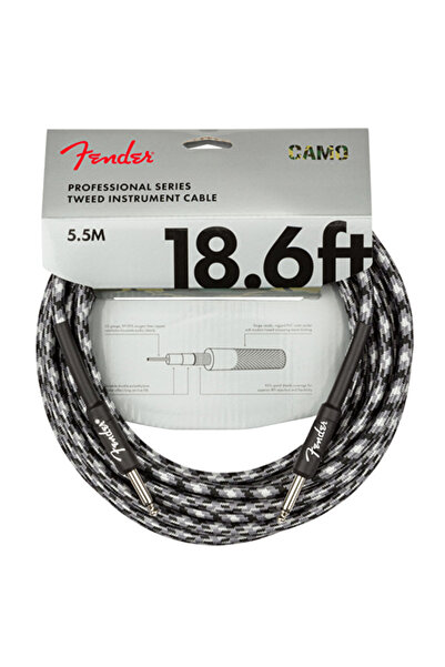 FENDER 0990818124 كابل أدوات احترافي (5.5 متر - وينتر كامو) |   نمط التمويه ا...