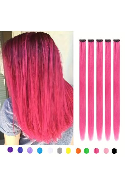Zeysum 5 Adet Pembe Renkli Sentetik Çıt Çıt Takımı D05