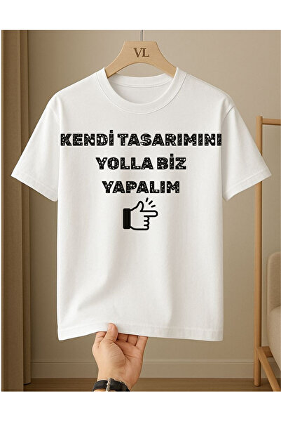 VİVA LORA KİŞİYE ÖZEL FOTOĞRAF,RESİM,YAZI,LOGO vb. BASKILI PAMUKLU UNİSEX T-S...