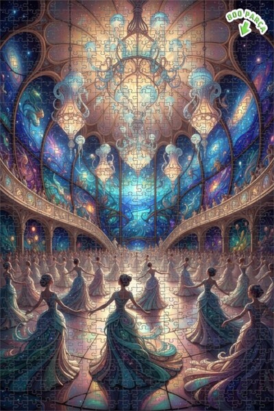 Teona Ahşap فستان الخيال الذي يرتديه النساء في حفلة الجالاكسي، فن مظهر اللوحا...