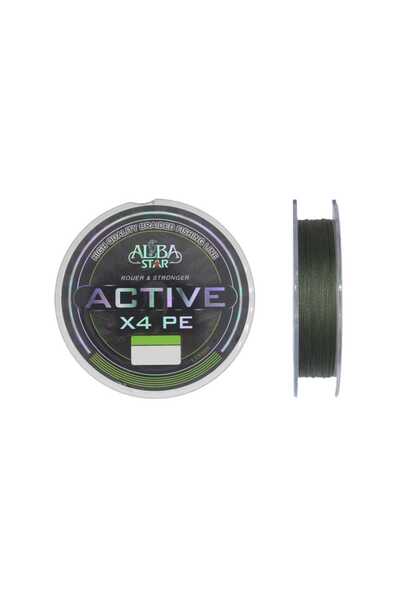 Albastar ACTİVE X4 PE İP MİSİNA 150 MT-0.10MM-6.70KG