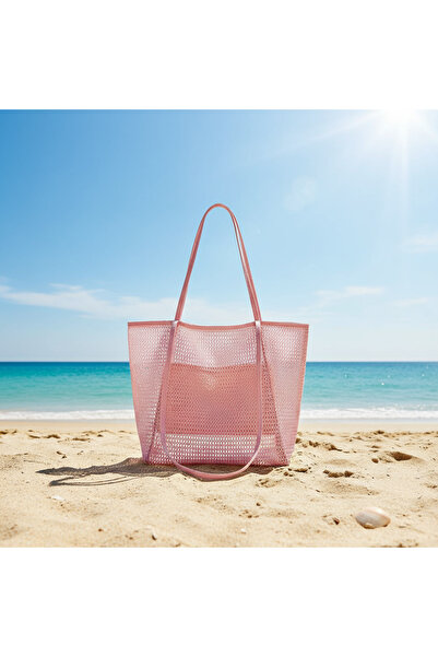 PriStyle Μεγάλη τσάντα παραλίας, κατασκευασμένη από ανθεκτικό, ελαφρύ και ευρ...