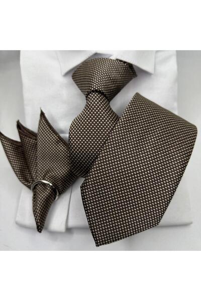 ilayda emir Cravată pentru bărbați cu design premium și eșarfă la guler