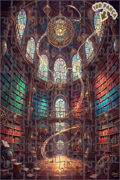 Teona Ahşap لغز خشبي مؤطر بطبقتين من بوثري كتبير آرت 100 قطعة 25×25