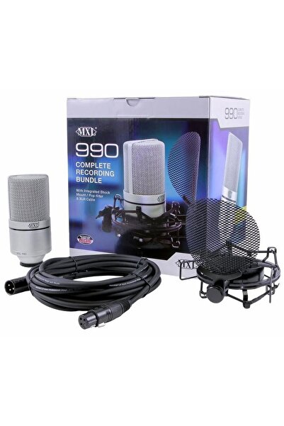 MXL Microphones 01 0119 990 Complete Bundle Condenser Kayıt Mikrofon Seti (Gü...