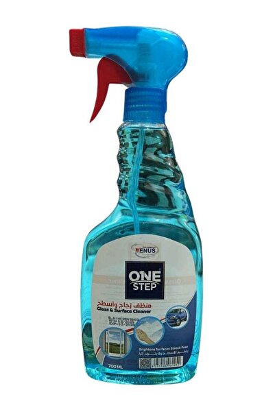 ONE STEP Glass Cleaner Spray, Traceless Shine, 700ml