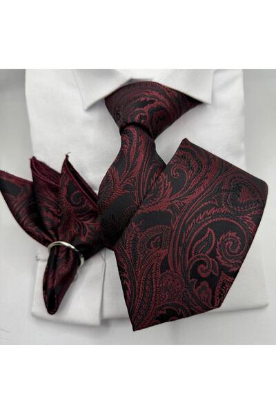 ilayda emir Cravată pentru bărbați cu design premium și eșarfă la guler