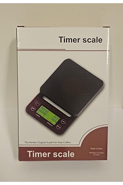 Bd Digital Scale with Buttons CF-E303 Black