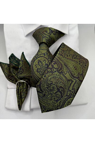 ilayda emir PREMIUM TASARIM ERKEK YAKA MENDİLLİ KRAVAT