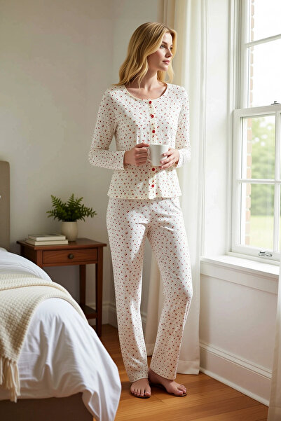 BENERLY Γυναικείο Σετ Πιτζάμες με Κανονική Εφαρμογή και Λαιμόκοψη Ποδηλάτου, ...