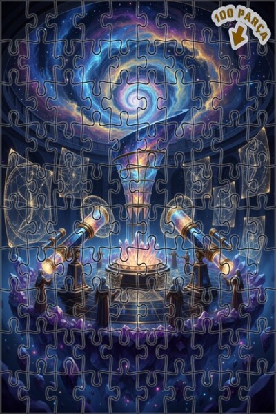 Teona Ahşap لغز خشبي بإطار مزدوج الطبقات بمظهر لوحة زيتية من كوزميك أوبيراتور...