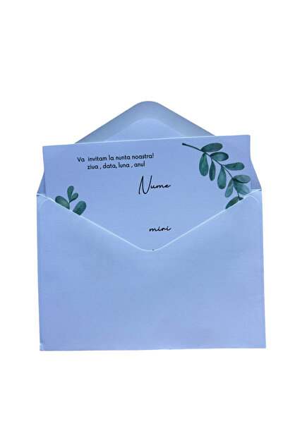 OEM Wedding Invitation M50, Cardboard, Multicolor, 10x15 cm