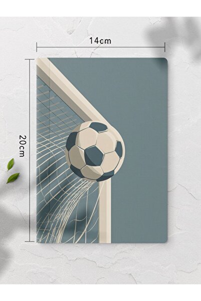 gxe.art Unlined Notebook Air-Dried Football Ball Notebook Notepad Mind and Me...