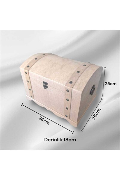 SEKAY AHŞAP Ham Ahşap Boyanabilir Takı-makyaj-aksesuar- Dekoratif Klipsli San...