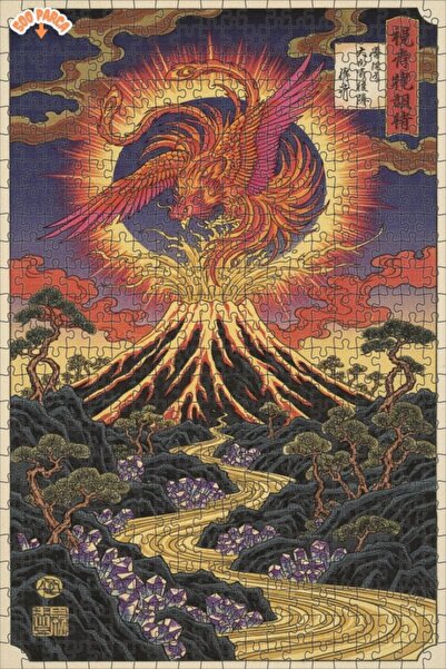 Teona Ahşap لغز خشبي بإطار مزدوج الطبقات من فيلورا ووادي الكريستال 500 قطعة 5...