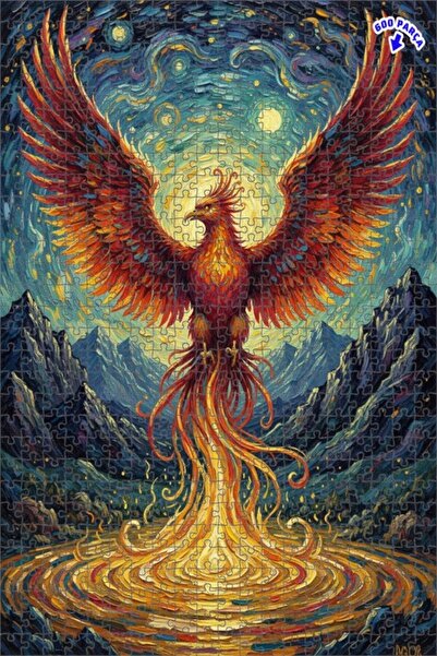 Teona Ahşap لغز فني بمظهر اللوحات الزيتية من أليفين، 600 قطعة، 50×35