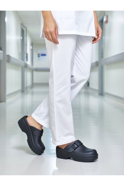 By VOLİ Dolgu topuk kadın deliksiz hastane doktor hemşire aşçı medikal sabo t...