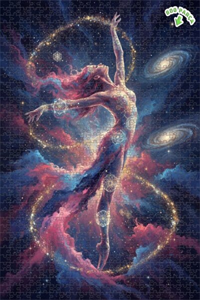 Teona Ahşap لغز خشبي بإطار مزدوج الطبقات من إيفرين دانسر 800 قطعة 70×50