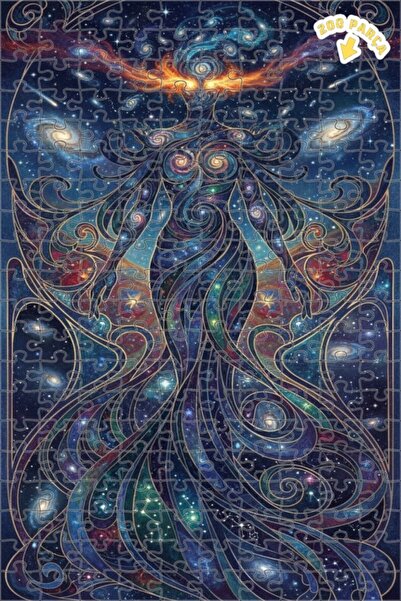 Teona Ahşap لغز خشبي بتصميم فني عصري بمظهر لوحة زيتية إبداعية كونية 200 قطعة ...