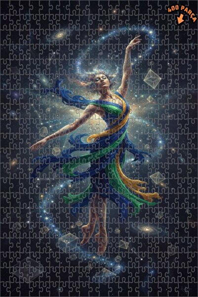 Teona Ahşap لغز خشبي بإطار مزدوج الطبقات من إيفرين دانس 400 قطعة 35×35