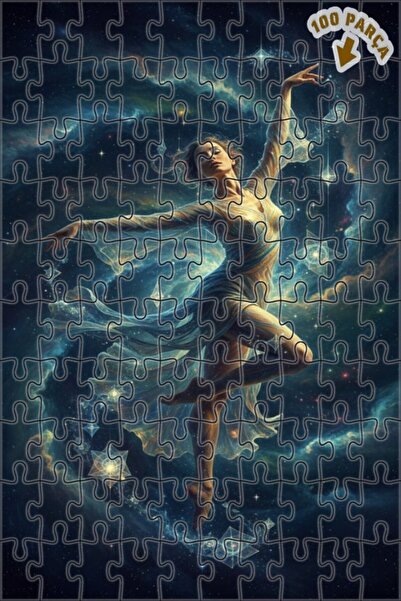 Teona Ahşap لغز خشبي بإطار مزدوج الطبقات بمظهر الألوان المائية من دانسر أوف ا...