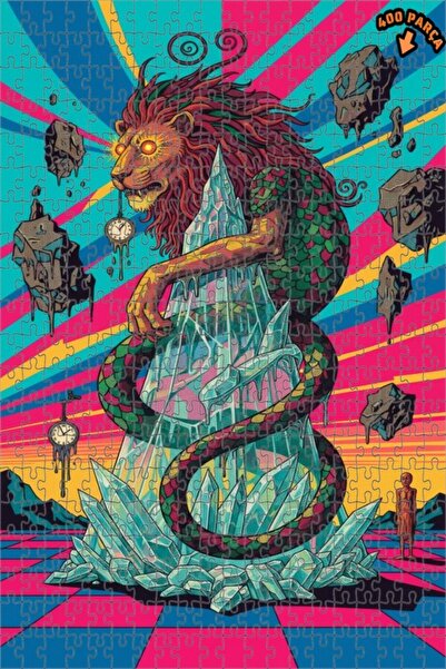 Teona Ahşap لغز خشبي بإطار مزدوج الطبقات على شكل شلال كريستالي من آيسون شيلان...